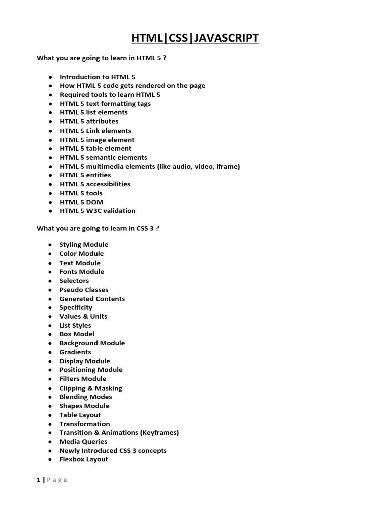 Web Development Essentials | PDF | World Wide Web | Internet & Web