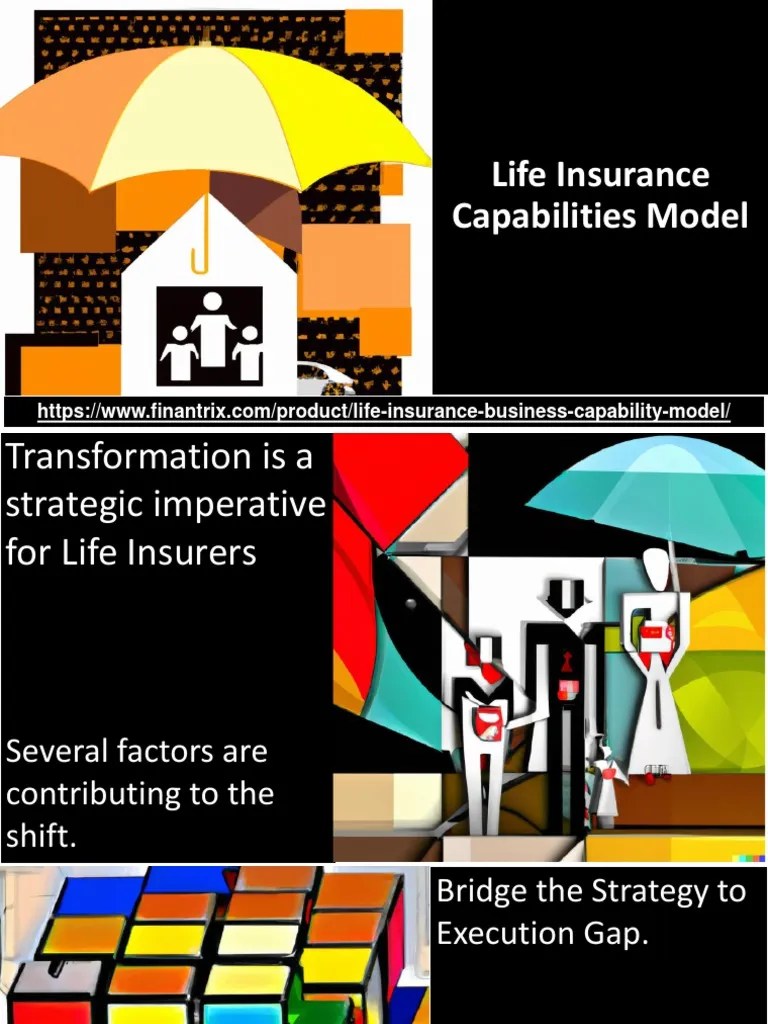 Life Insurance Business Capability Model | PDF | Insurance | Analytics