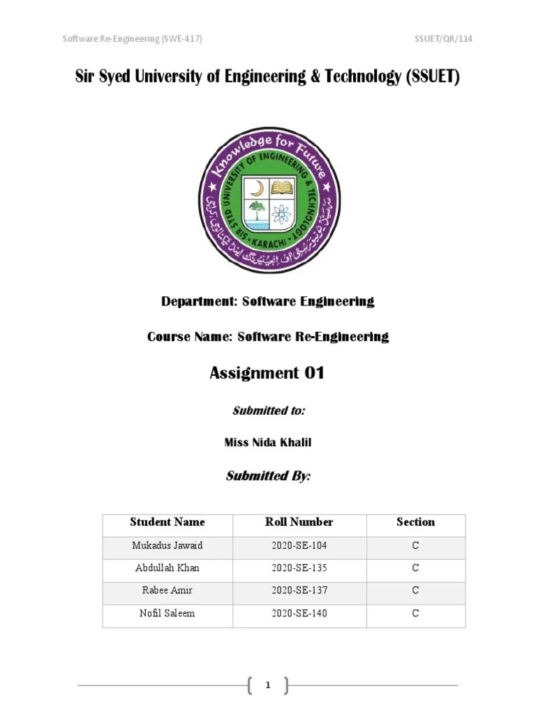 Assignment 01 | PDF | Software | Version Control
