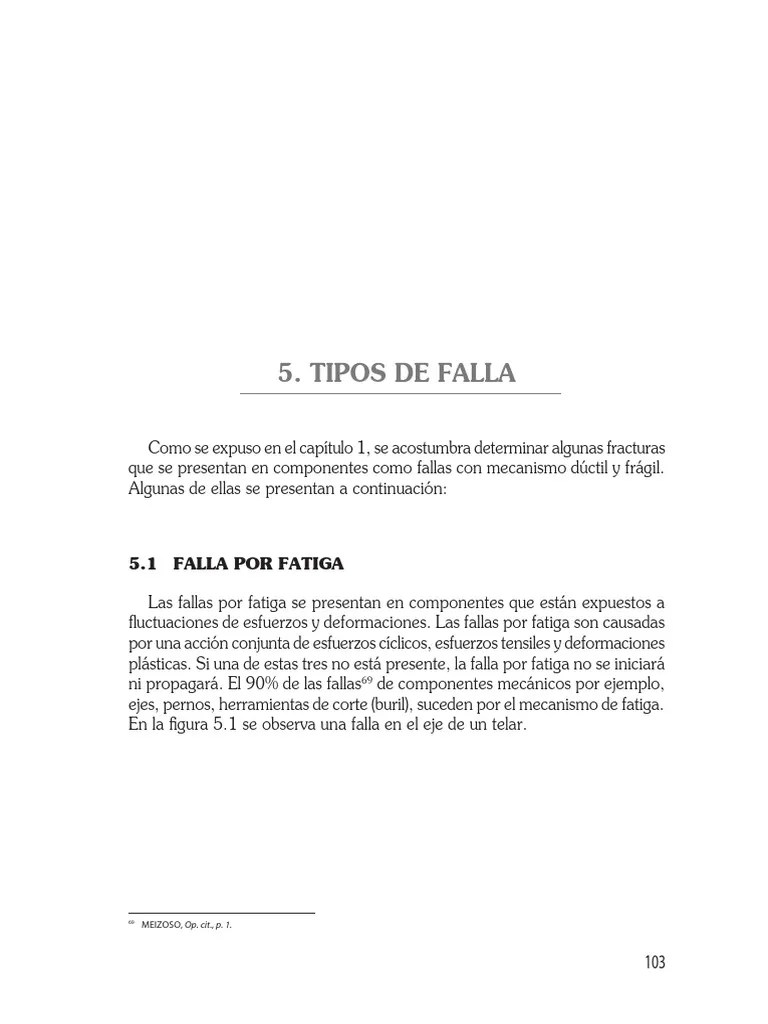 Tipos De Falla Pdf Corrosión Fractura