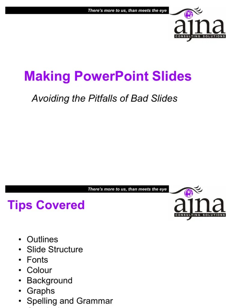 Power Point Presentation Tips | PDF | Microsoft Power Point | Semiotics