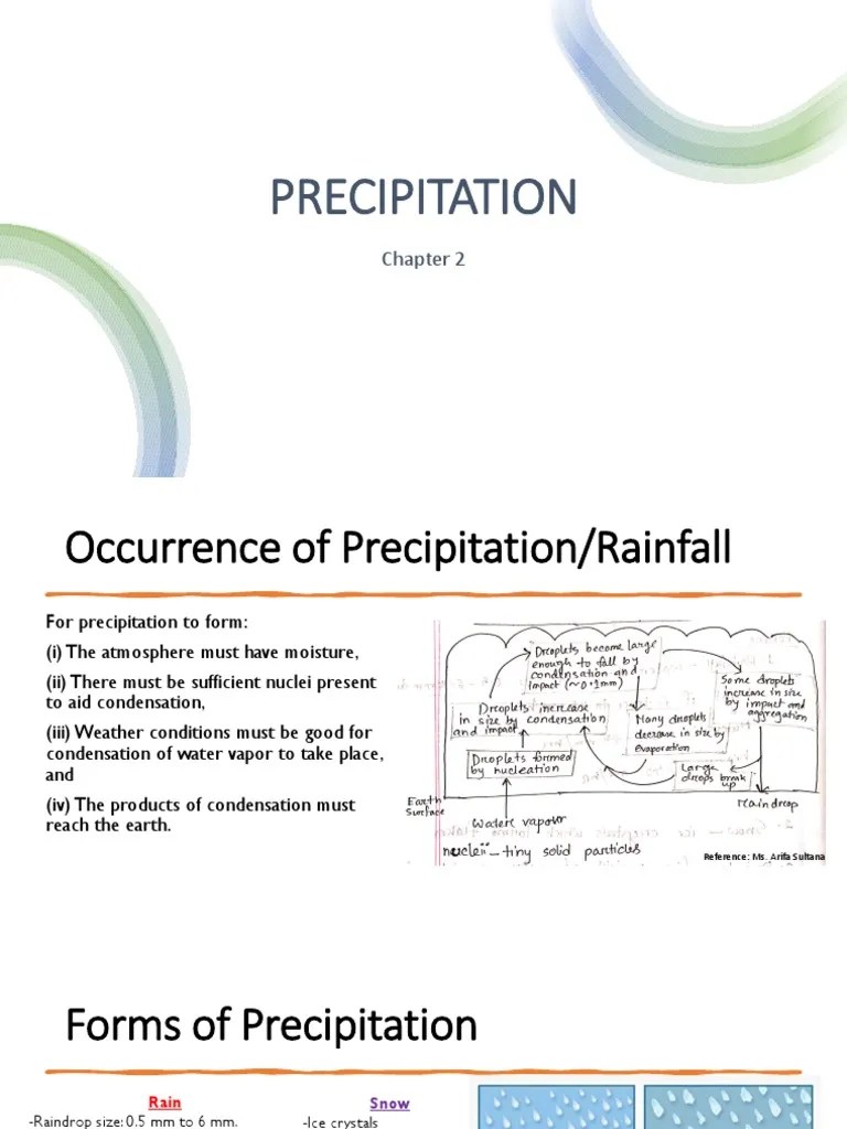 Precipitation | PDF | Rain | Precipitation