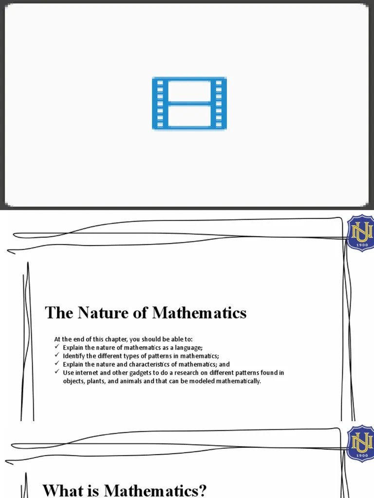 MMW-Lecture1-Patterns And Numbers In Nature | PDF | Pattern | Symmetry