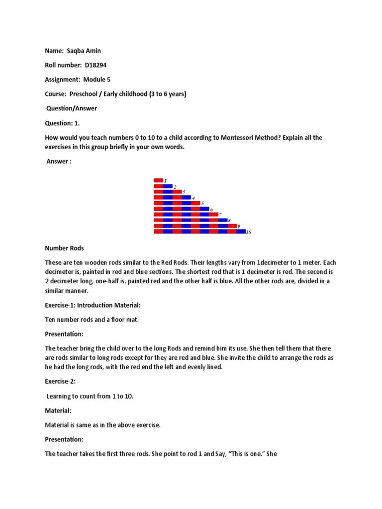 Assignment Module 5 | PDF | Subtraction | Mathematics