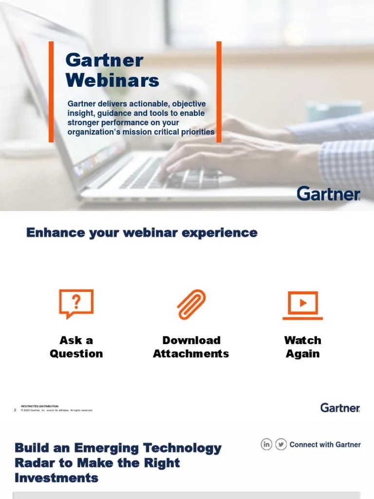 Emerging Tech - Gartner | PDF | Artificial Intelligence | Intelligence ...