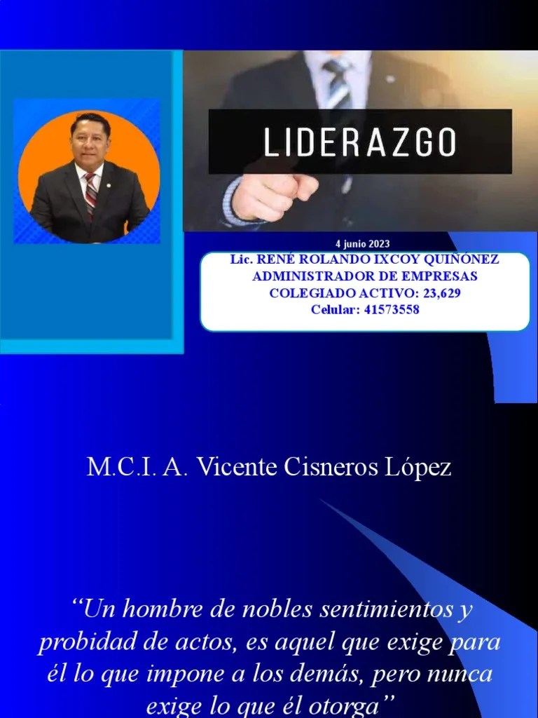 Lider 4 Junio 2023 Clase | PDF | Liderazgo | Aprendizaje