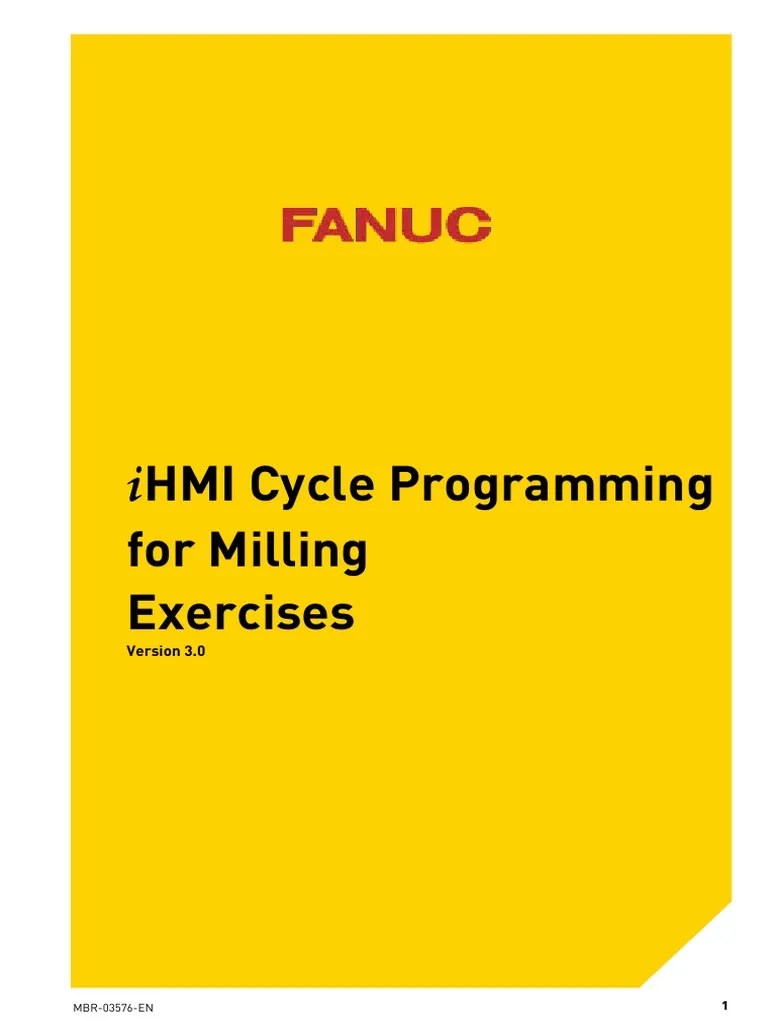 IHMI Cycle Programming For Milling Exercises | PDF | Machining ...