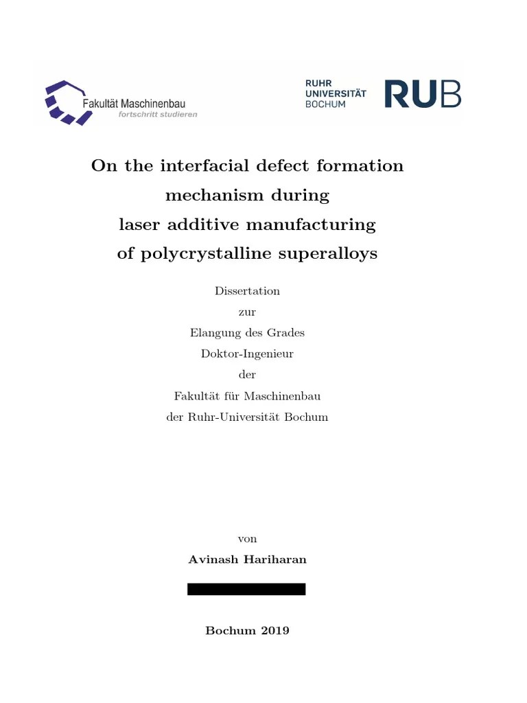 Thesis | PDF | Materials | Materials Science