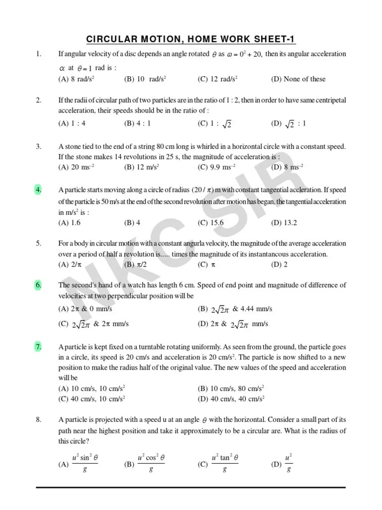Circularmotion_homeworksheet-1