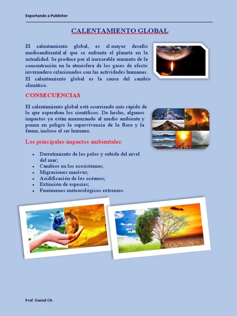 Calentamiento Global | PDF