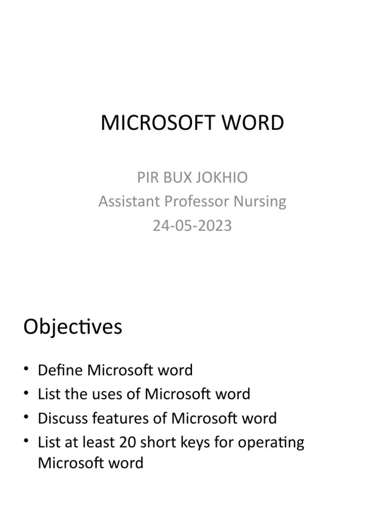 Word | PDF | Microsoft Word | Control Key