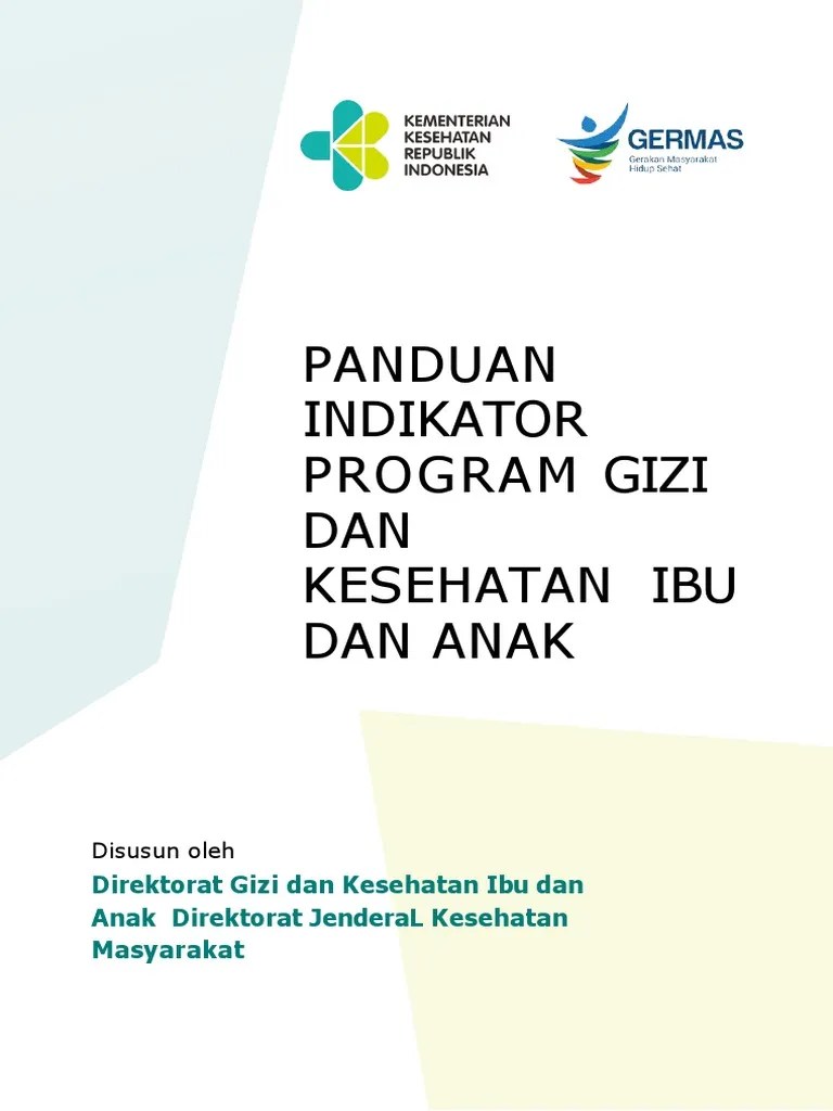 Panduan Indikator Program Gizi Dan KIA - Fin | PDF