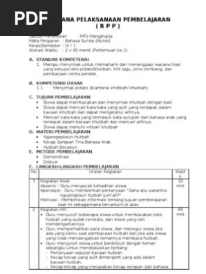 Demikianlah artikel tentang, buku paket bahasa inggris kelas 9 semester 1 dan 2 revisi 2018. Rpp Bahasa Sunda Kelas Ix Semester 1 Pdf