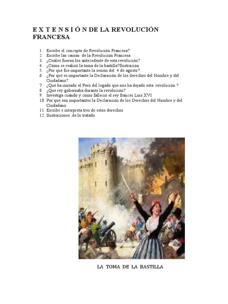 ACTIVIDAD-LA REVOLUCIÓN FRANCESA | PDF