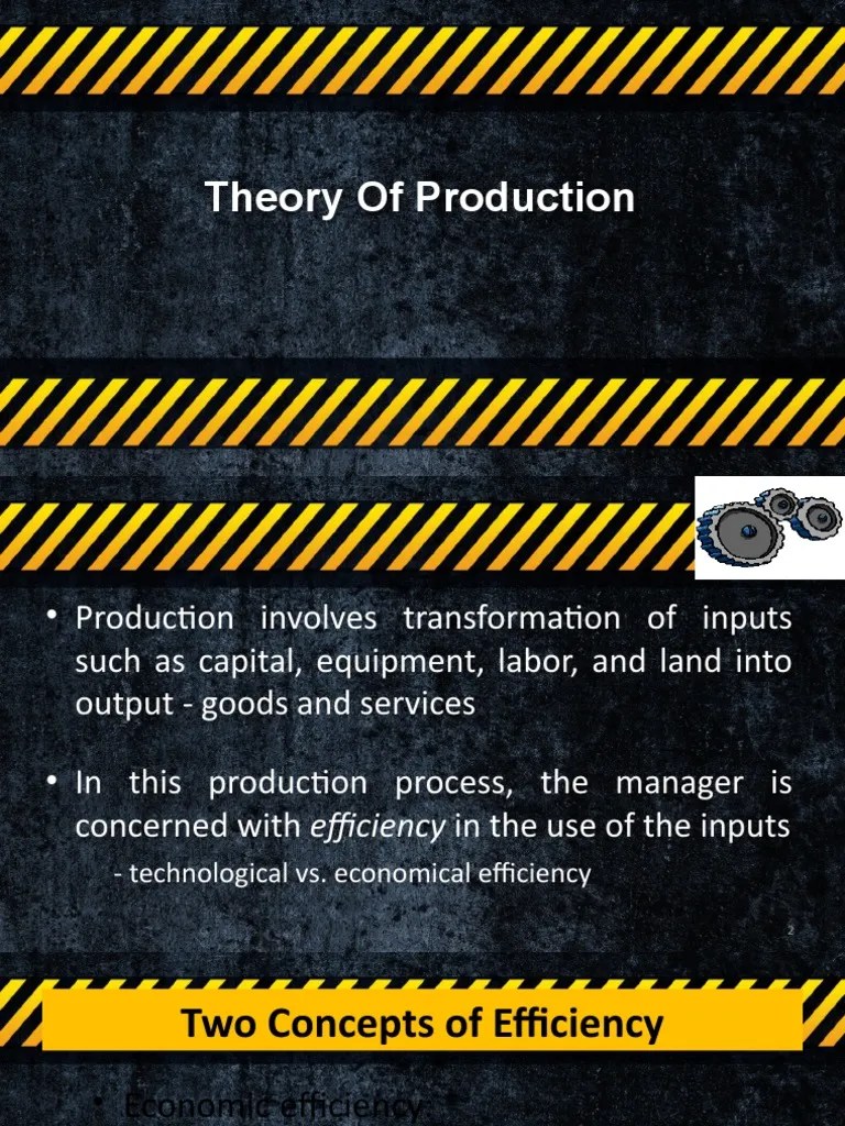 Chapter4 Theory Of Production | PDF | Long Run And Short Run ...