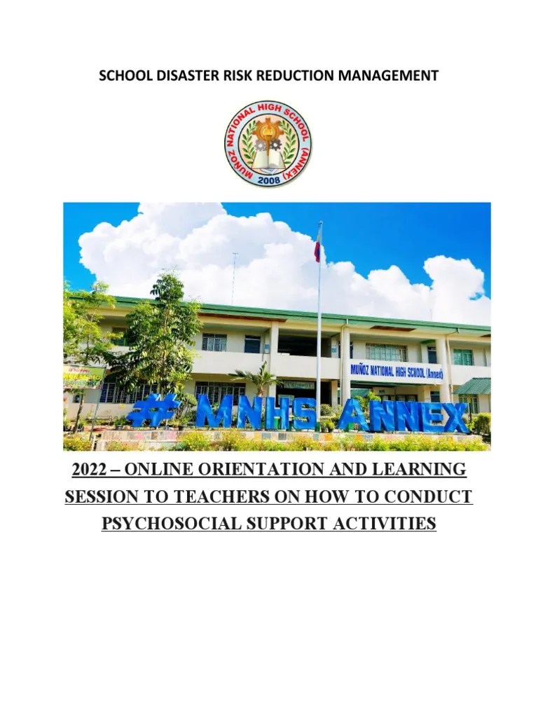 Psychosocial Support Activity Pack | PDF | Psychosocial | Learning