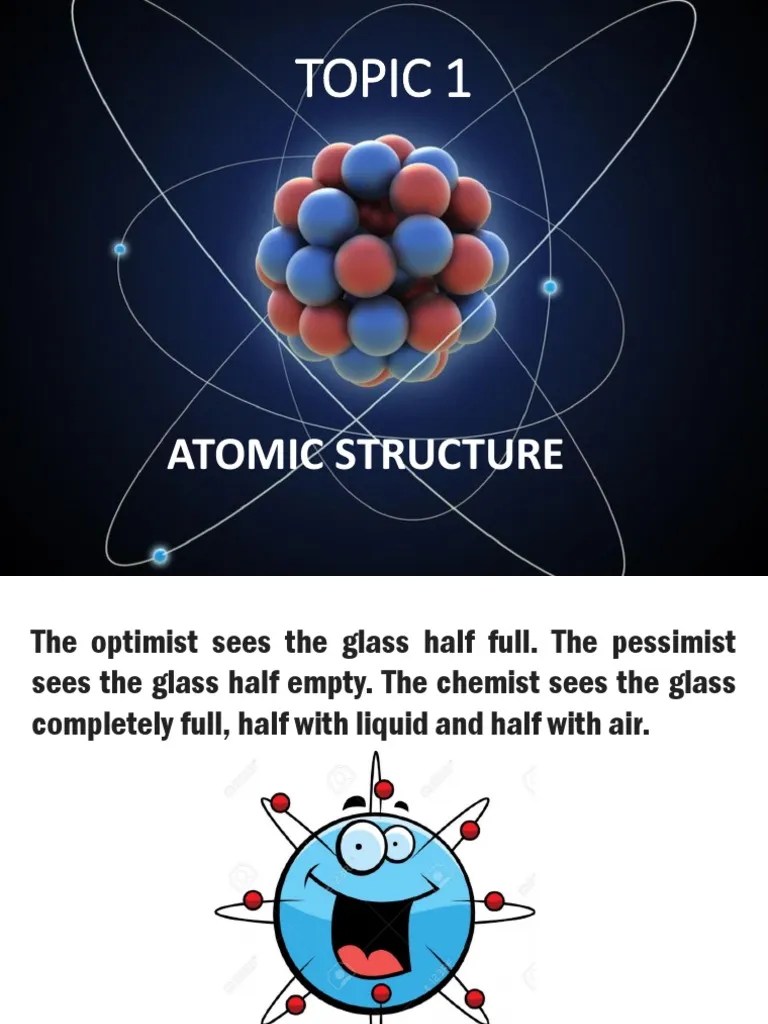 Chapter 1 Atomic Structure | PDF | Electron Configuration | Atomic Orbital