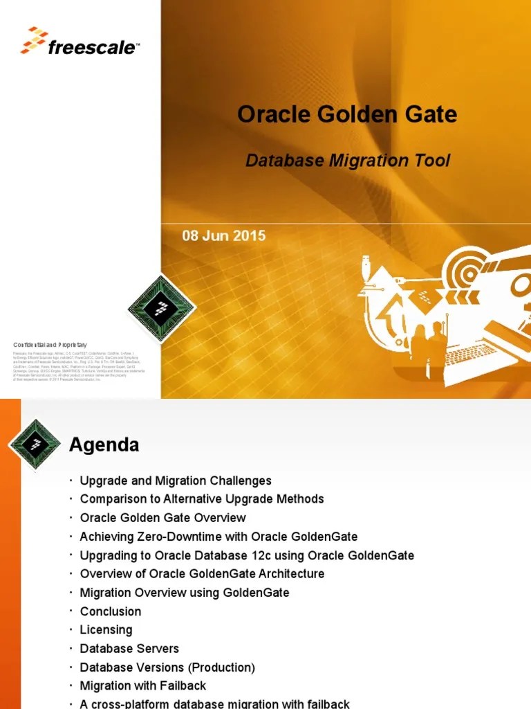 Migration Using Oracle GoldenGate | PDF | Databases | Oracle Database