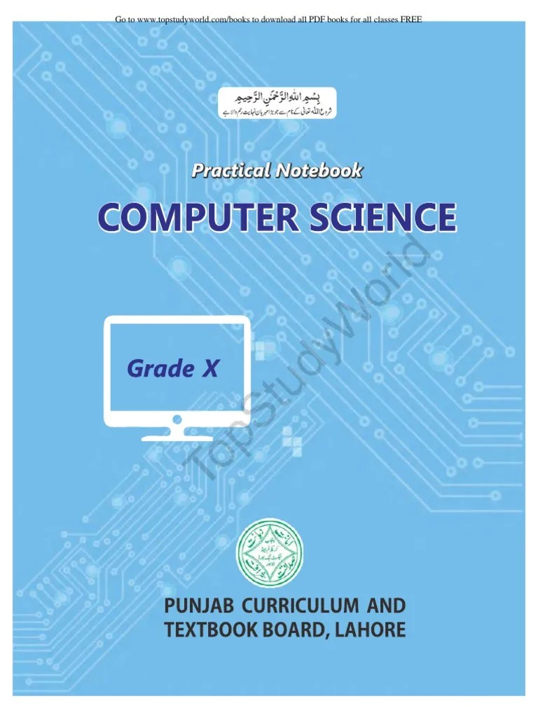 Practical NoteBook Computer Science For 10 PDF Free Downloaded | PDF ...