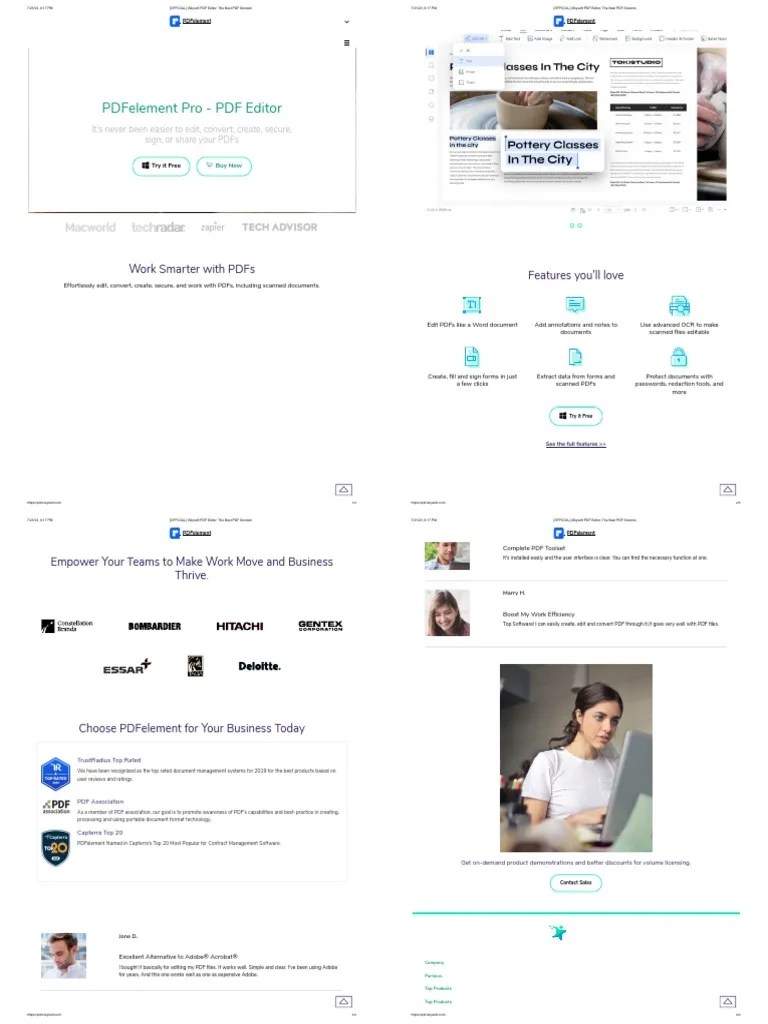 (OFFICIAL) Iskysoft PDF Editor - The Best PDF Solution4 | PDF | Computing | Software