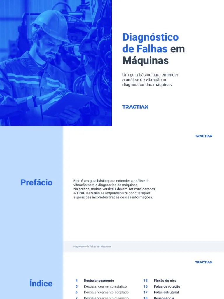 TRACTIAN - Diagnóstico De Falhas Em Máquinas | PDF | Oscilação | Engenharia Mecânica