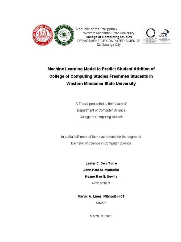 Revised PROOFREAD Thesis Document | PDF | Receiver Operating ...