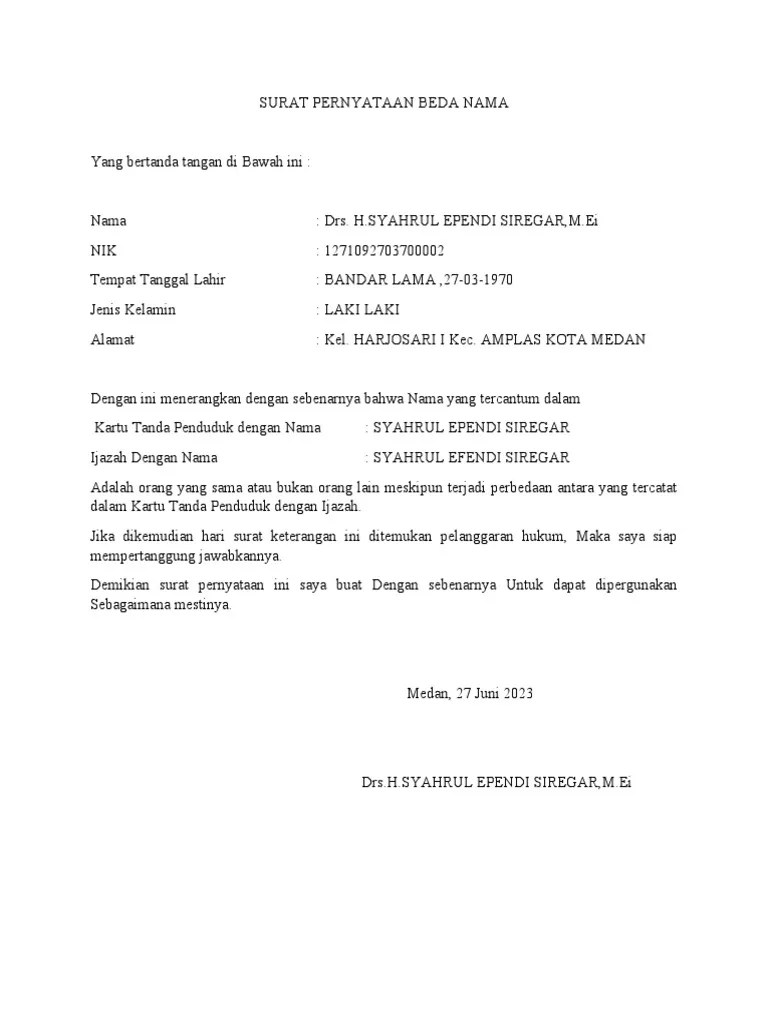 Surat Keterangan Ijazah | PDF