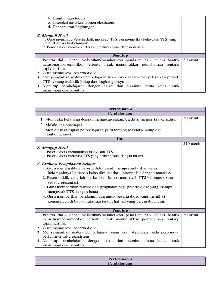 Langkah Langkah Kegiatan Pembelajaran | PDF