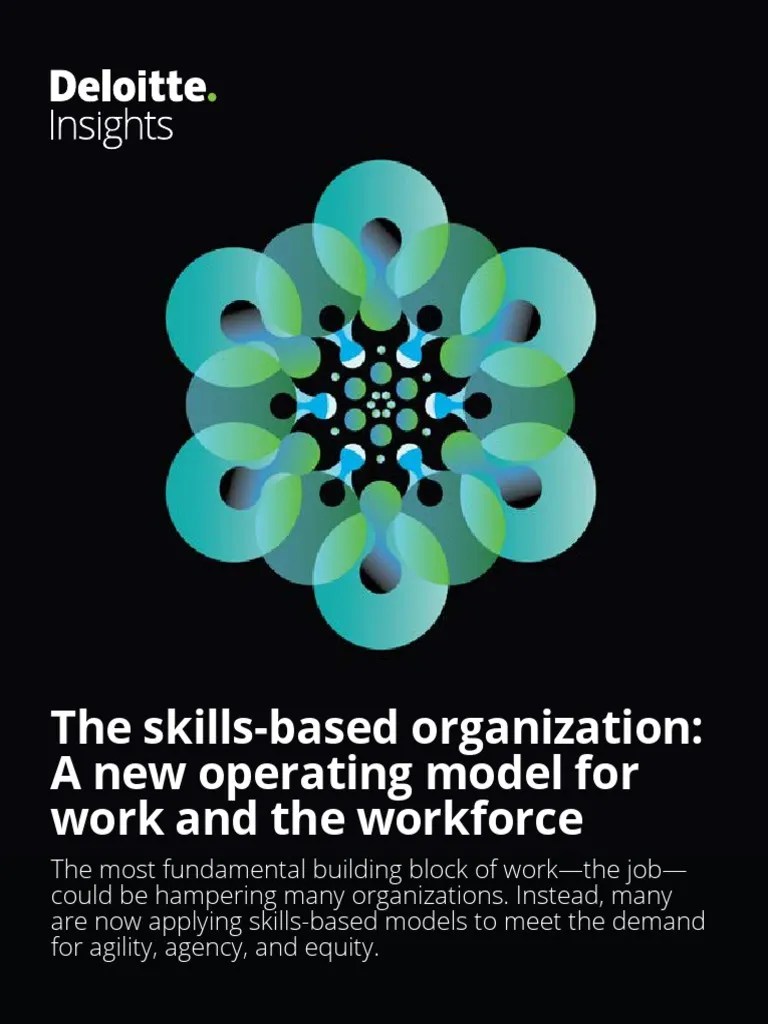 DI The Skills Based Organization Report | PDF | Employment | Talent ...