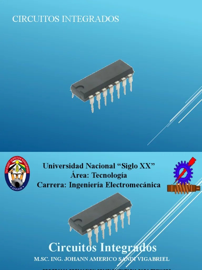Circuitos Integrados | PDF | Circuito Integrado | Oblea (Electrónica)