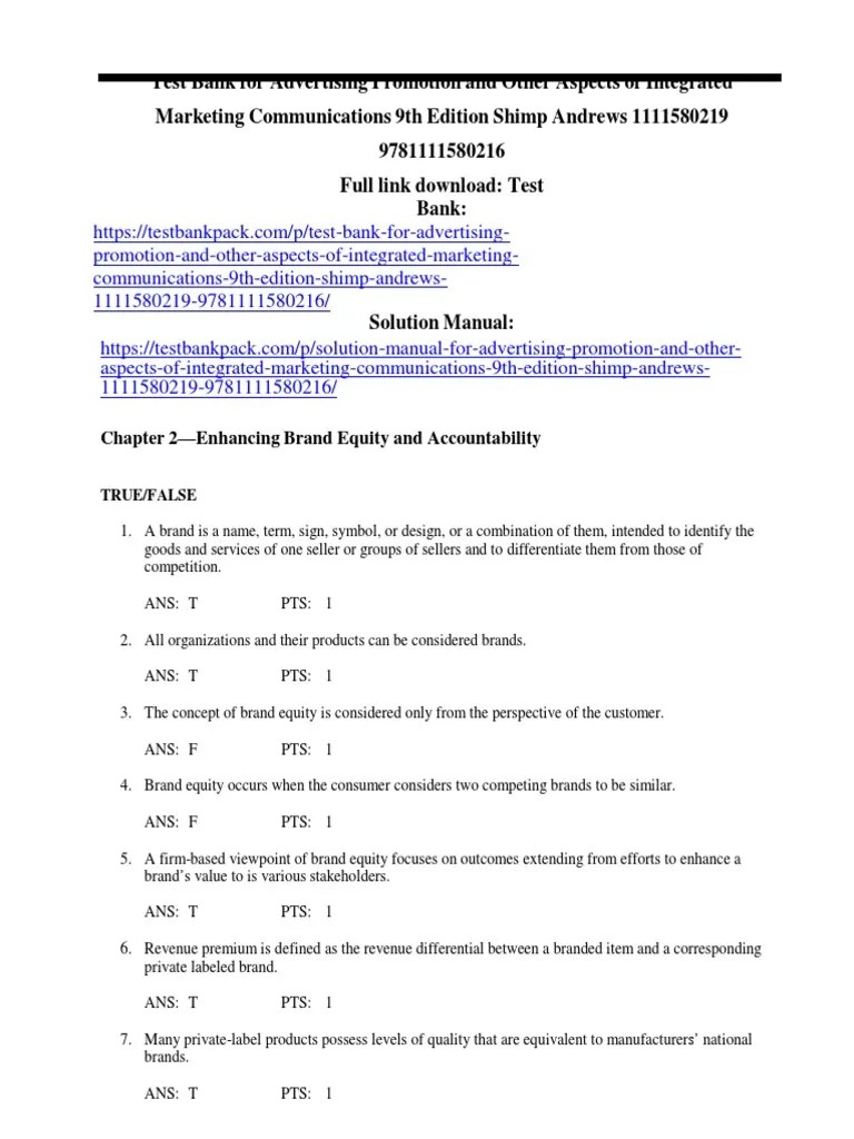 For Advertising Promotion And Other Aspects Of Integrated Marketing ...