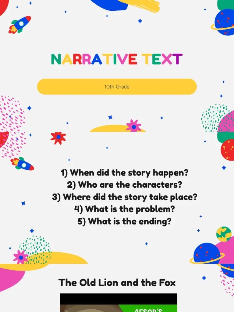Narrative Text - Kelas 10 | PDF