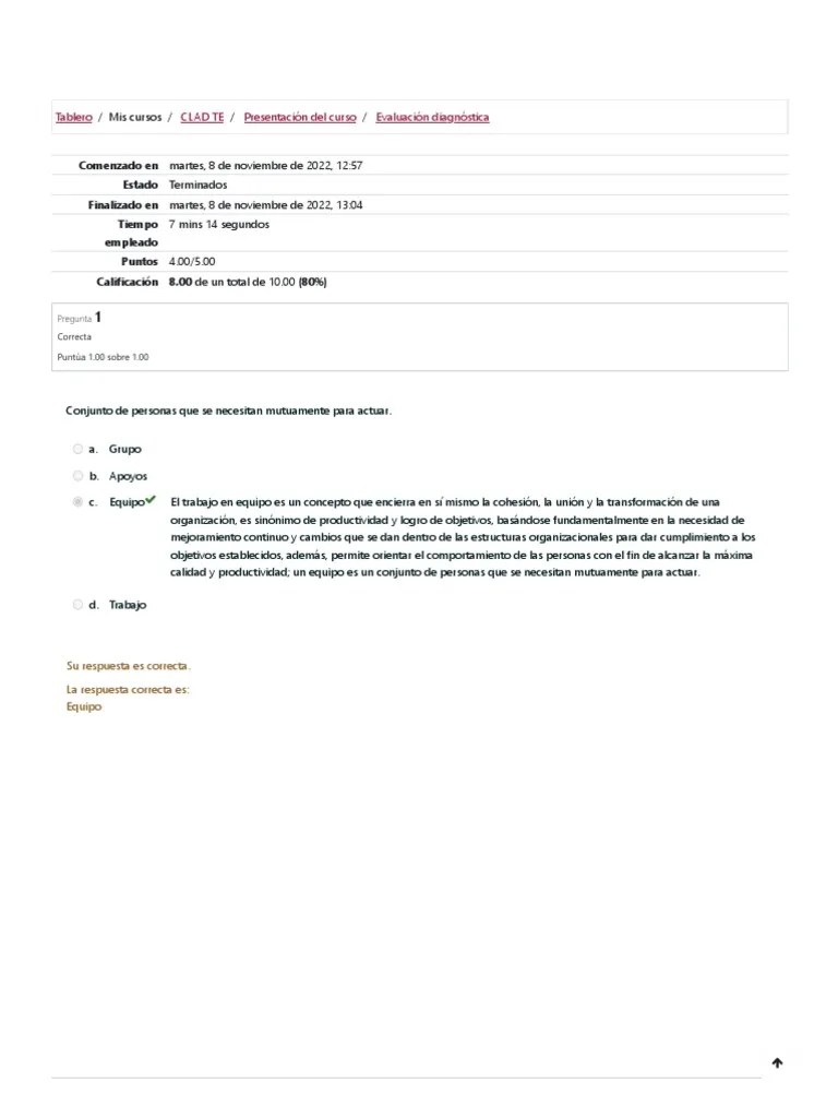 Evaluación Diagnóstica 1 | PDF