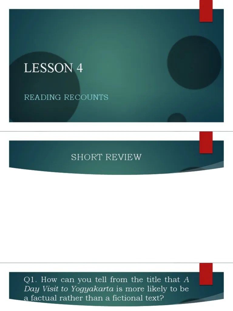 Lesson 4 | PDF | Art