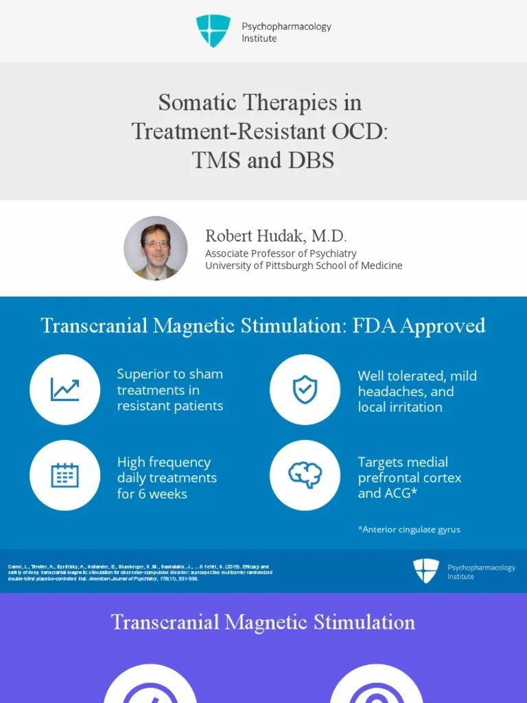 3208 Somatic Therapies In Treatment-Resistant OCD-TMS And DBS Is8Hwvu | PDF | Obsessive ...