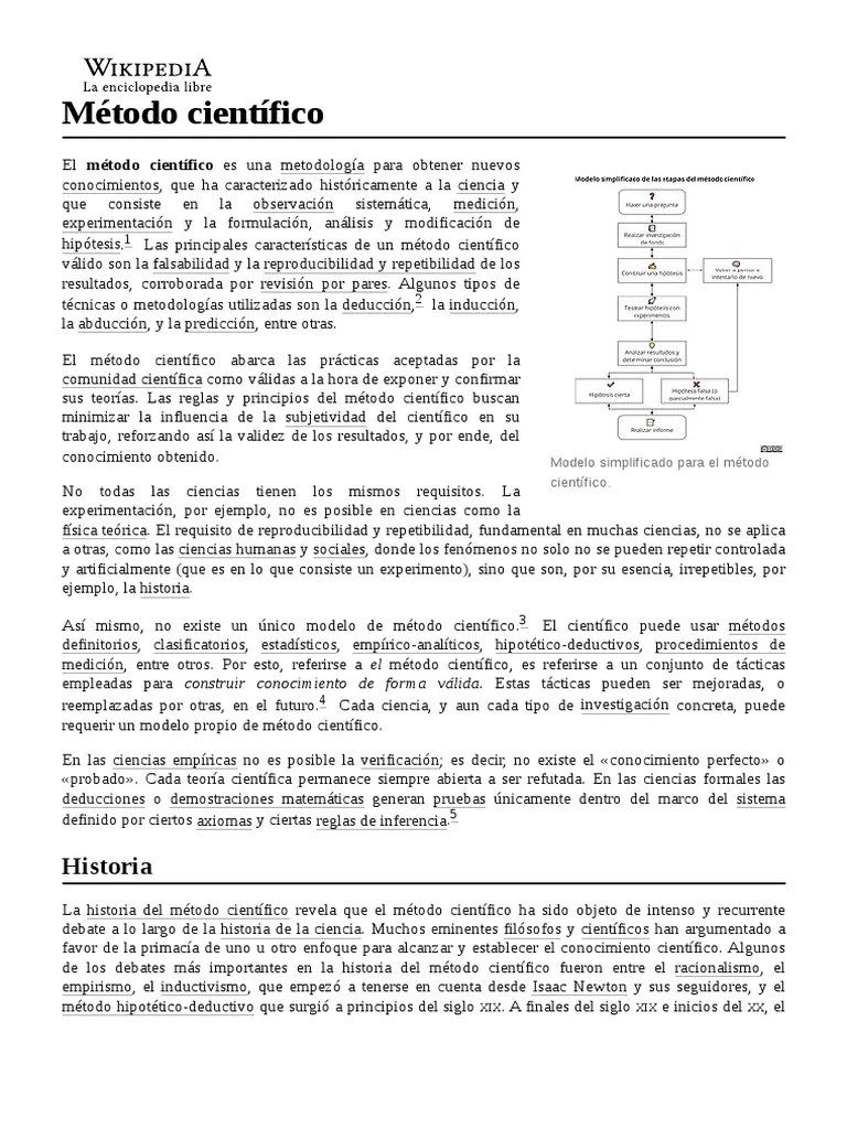 Método Científico | PDF