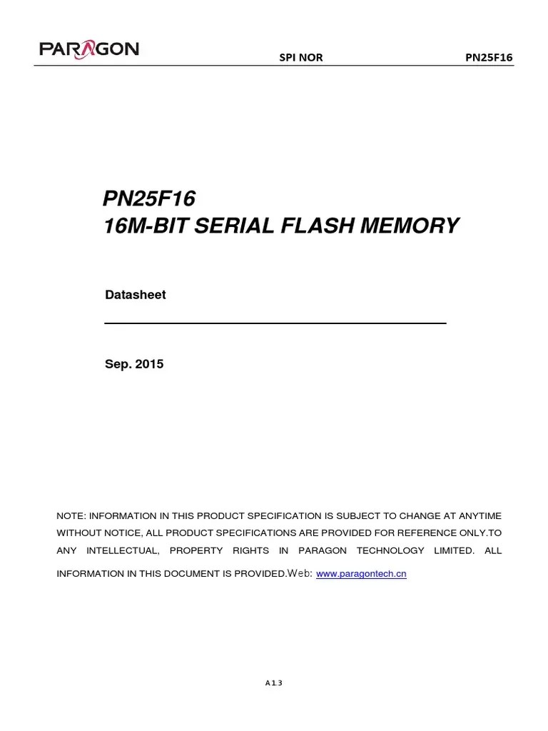 Datasheet 17 | PDF | Computer Data Storage | Input/Output