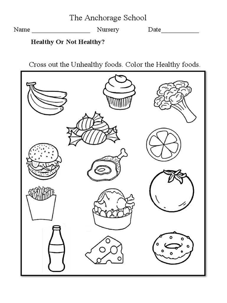 Nursery worksheet