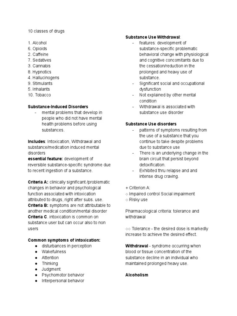Substance Abuse | PDF