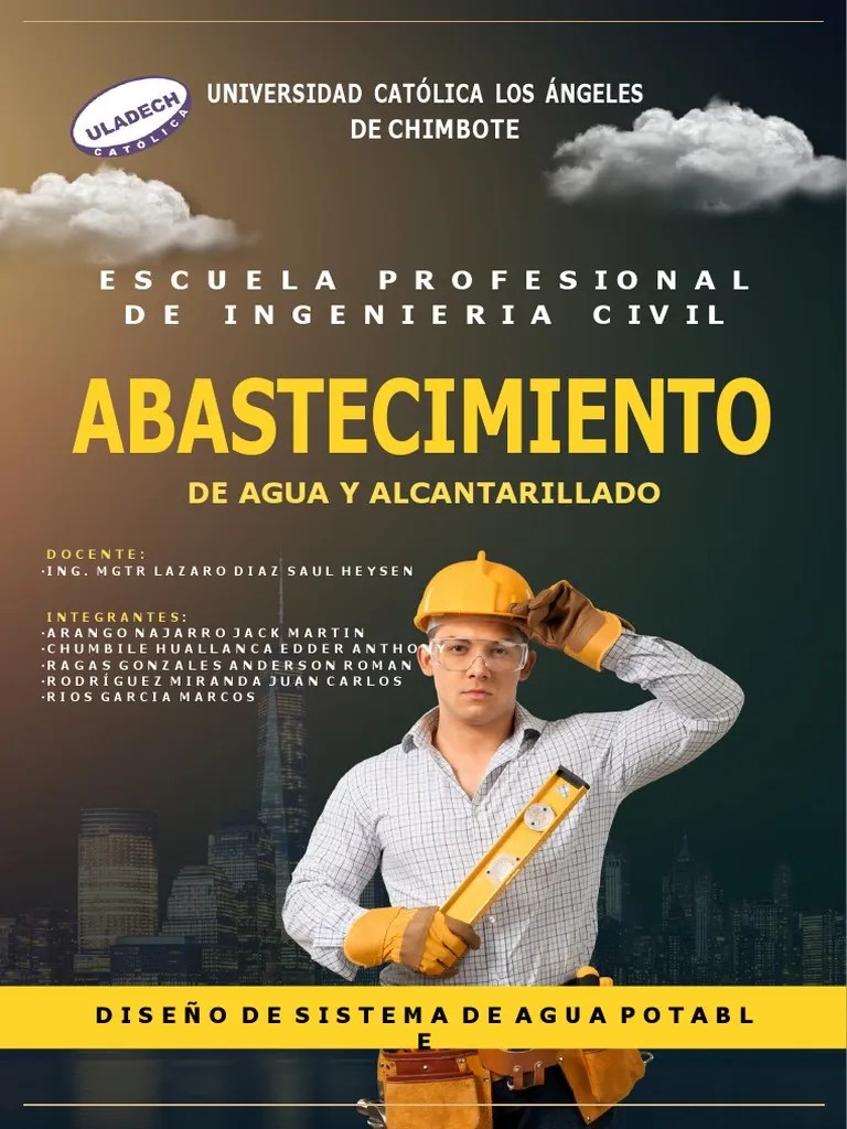 Diseño De Sistema De Agua Potable | PDF