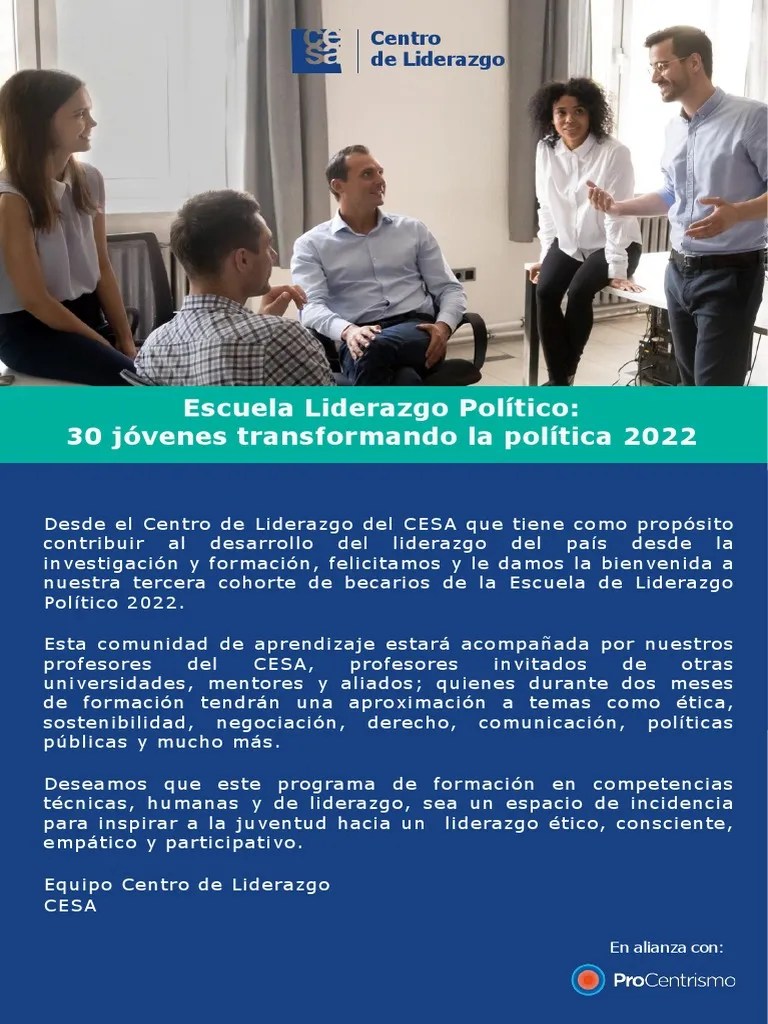 Liderazgo Politico Perfiles | PDF