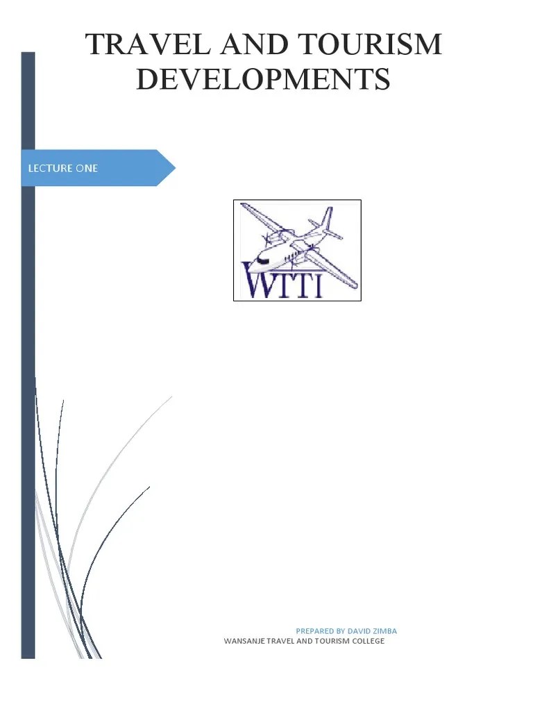 Lecture 1 Tourism Promotions | PDF