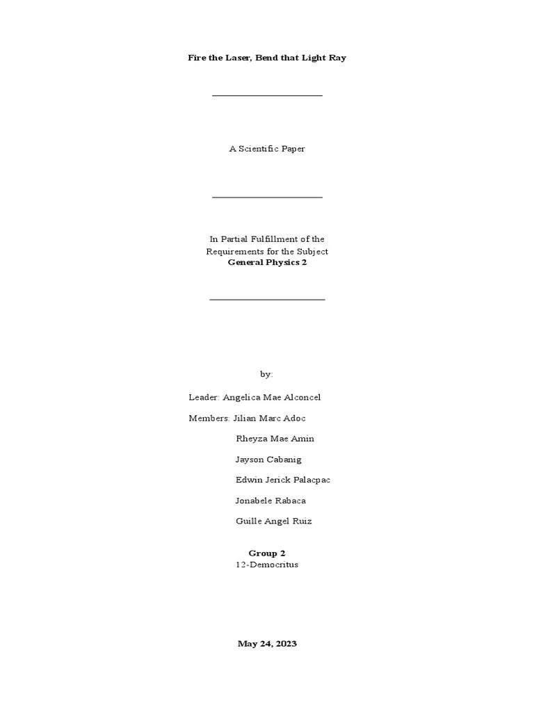 Physics Light Reflection And Refraction | PDF | Refraction | Reflection ...