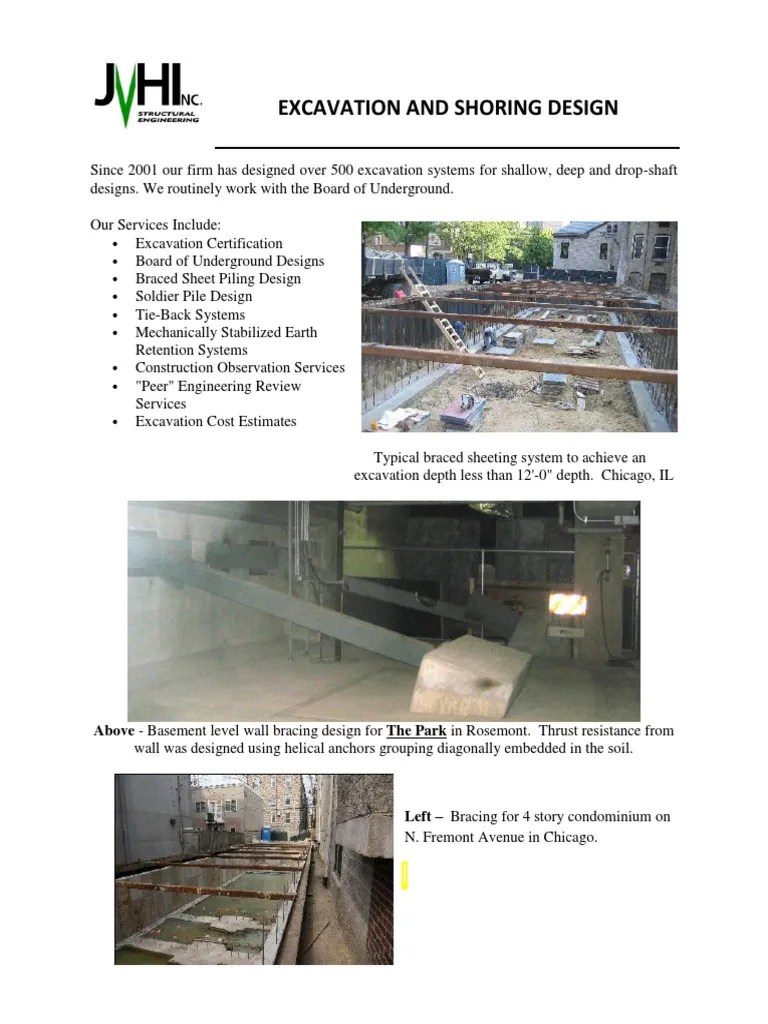 Excavation | PDF | Deep Foundation | Civil Engineering