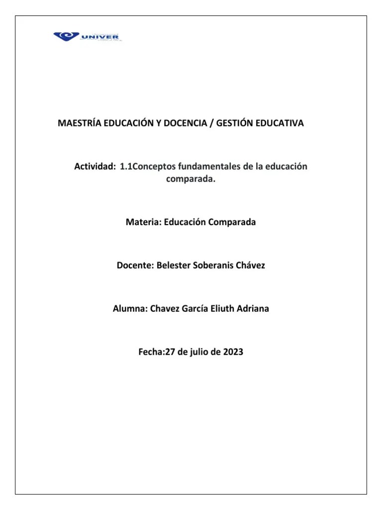 Maestría Educación Y Docencia | PDF