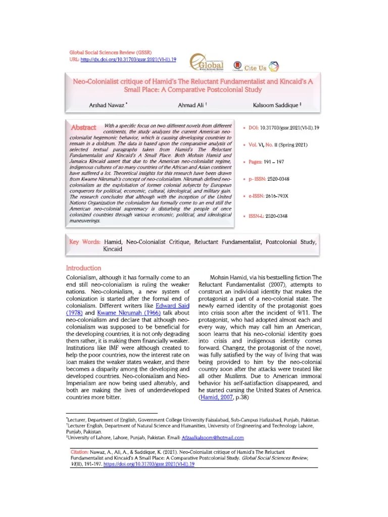 Neo Colonialism | PDF