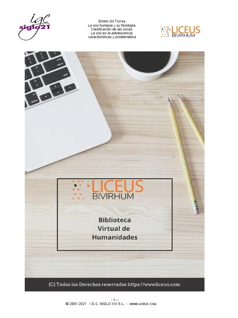 La Voz Humana Y Su Fisiologia N1w5j4 | PDF