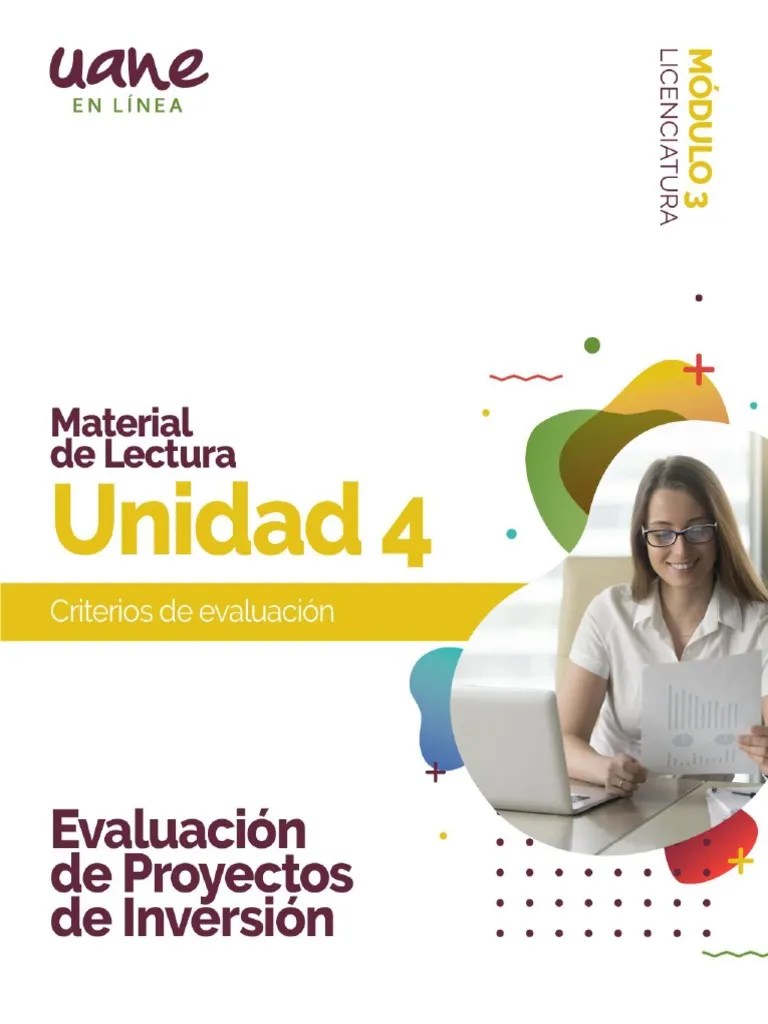 Wgxdmtgtrw7e19d8 - Yhixtqvdravv9r7x-Lectura - U4 - Evaluación De Proyectos De Inversión | PDF ...