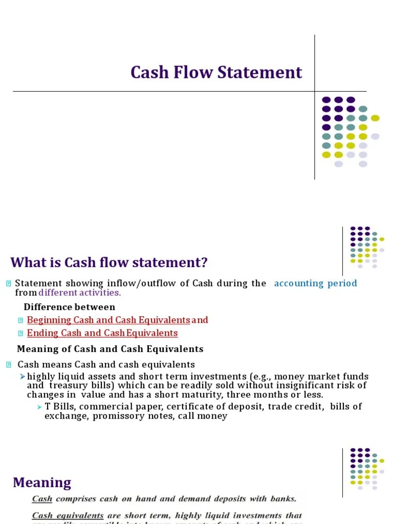 CAsh Flow Statement | PDF