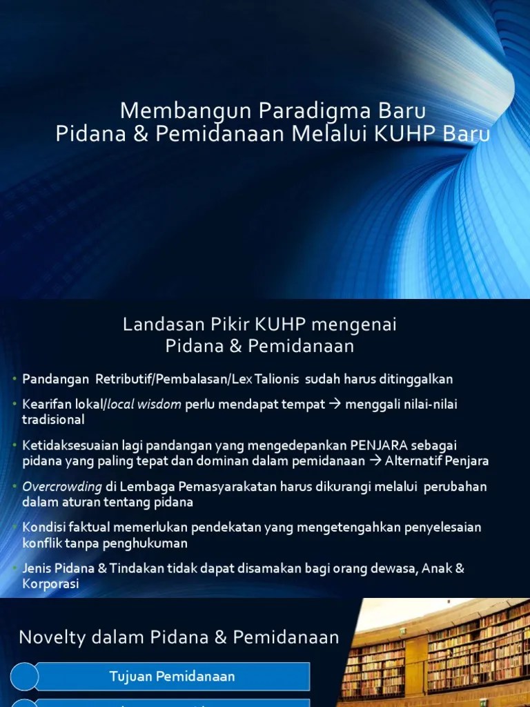 Prof Topo - Pidana Dan Pemidanaan 2023 Rev | PDF